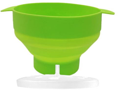 demaxiyad Popcorn Popper en silicone – Popcorn pliable pour micro-ondes avec poignée, passe au lave-vaisselle, pour famille, amis, réunion