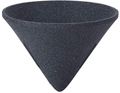 Accesorios de Filtro de té de Colador de café de Mineral de Alúmina No Porosa en Forma de Cono para Oficina en Casa
