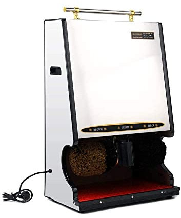 Cireuse à Chaussures, Brosse électrique à Induction publique Verticale entièrement Automatique, Peinture pour Chaussures en Cuir dans Le Hall de l'hôtel, 3 Couleurs Disponibles (53x30x84cm)