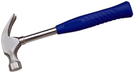 LXLAEOANG Martillos de Carpintero Martillo de 19 oz con Garra de desgarro, Cara Lisa y empuñadura con reducción de Impacto