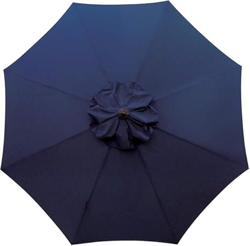 Yaqor Telo Ombrellone 3X3 Ricambio 8 Stecche. Telo Ricambio Ombrellone 8 Stecche E 3 Metri Resistente E Spesso. Ricambio Ombrelloni Terrazza o Giardino.