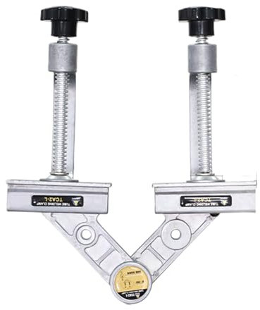 Étau à Angle Droit 90 Degrés,Pince Angulaire à 90 Degrés - Outils Manuels Réglables en Aluminium pour Menuiserie, Guidage de Tubes pour Soudage et Ébénisterie