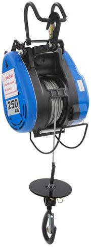 Cabrestante eléctrico, 1500W Levantamiento de cuerda Eléctrico, Elevador Eléctrico con Control Remoto Inalámbrico, Cabrestante Eléctrico para Agricultura, Fábricas, Muelles, Minas