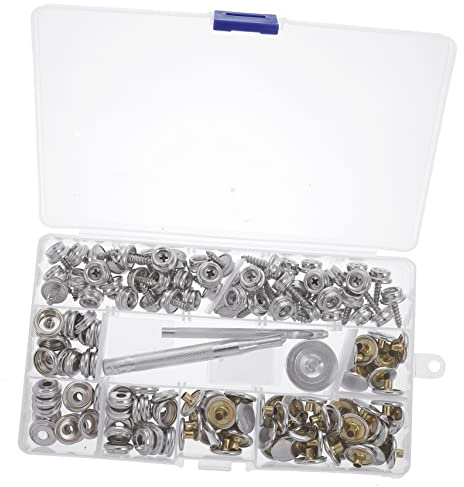 Angoily Turnbuckle for Canvas Tarp Fasteners Grade for Boat Cover and Screws Included Heavy Duty Fastener Kit