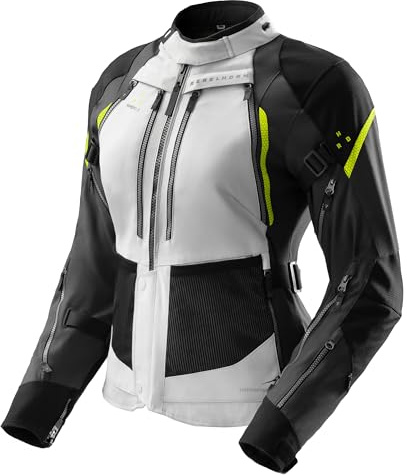 REBELHORN Hardy 3.0 Lady Motorradjacke Damen | Textil | Protektoren-Set Stufe 2 | HydraShield PRO In&Out Membran | Isolierweste | Schutzstufe AA | Größen bis 7XL