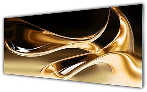 Impression sur verre de Tulup 125x50 cm - Image - Tableau - Photo décorative panoramique - Art Abstrait