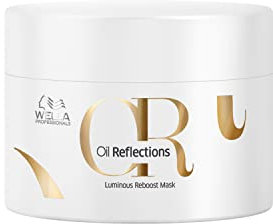 Wella Professionals Oil Reflections Luminous Reboost Nourishing Hair Mask - Deep Conditioning Hair Treatment - For Long-lasting Softness & Shine (150ml)