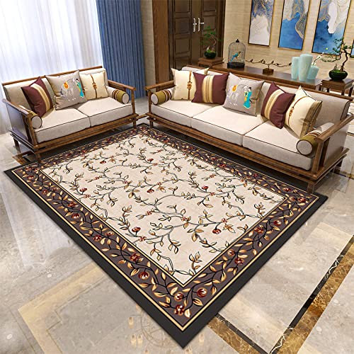 RUGMRZ Teppich Modern Design Heller Luxus Des Klassischen Wohnzimmers Im Chinesischen Stil teppich für flur mehrfarbig teppich schlafzimmer teppich schreibtischstuhl teppich modern design balkon teppi