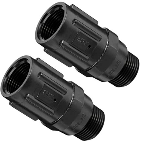 SunaOmni Régulateurs De Pression 25psi Système D'irrigation Goutte À Goutte Réducteur Vanne À Faible Débit Réducteur De Pression D'irrigation Régulateur De Système D'irrigation Accessoires De Malin