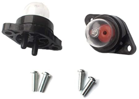 Kraftstoffpumpe Benzinpumpe für Partner 350 351 370 390 420 Poulan 2050 2055 2115 2150 2155 2175 2250 Motorsäge mit Schrauben,Snap-in Primer Birne