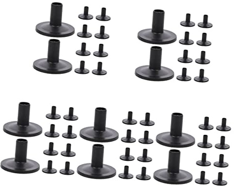 Vaguelly 50 Stück Beckenhalter Trompetenzubehör Werkzeugzubehör Percussion-Zubehör Kunststoff-Becken Drum-Kits Percussion-Becken-Hülse Kunststoff-Becken-Hülse Ersatz-Trommel-Versorgungsset