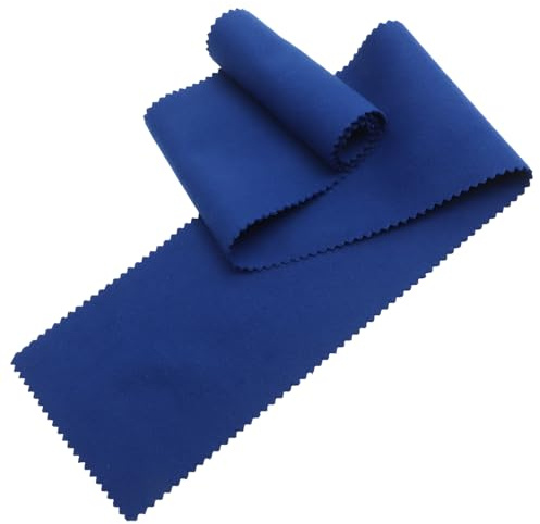 Hoement Klaviercover gegen Öl Schmutz und Feuchtigkeit Blauer aus Gewebe für 88 Tasten Wiederverwendbarer Tastaturschutz Staubschutz für E-piano und Keyboard