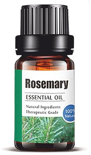 Naturreine Ätherische Öle - 100% Bio Qualität | Entdecken Sie die Vielfalt der Naturdüfte | Für Aromatherapie, Aromadiffuser, Massage und Badezusatz | für Körper und Geist | 10ml - Rosmarin