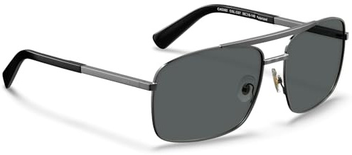 CARFIA Sonnenbrille Herren Polarisiert UV400 Retro Pilotenbrille Metall Sonnenbrillen 100% UV-Schutz CAT 3