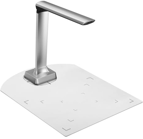 Scanner de livres pour appareils photo de documents Caméra de documents de 13 millions de pixels, scanner portable haute définition, scanners A4 for la numérisation de documents de reconnaissance de p