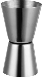 QuxetlRyz Jigger 2 cocteleras de Acero Inoxidable, Vaso medidor, medidor de Bebidas de Doble Disparo, for Cocina, Bar, Fiestas, Herramientas de Bricolaje.(25-50)