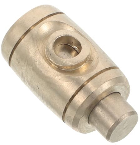 BESPORTBLE Brass Trumpet Press-type Water Key Drain Valve Sturdy White Copper Water Valve for Trumpet Repair Essential Accessory for Wind Instrument Maintenance