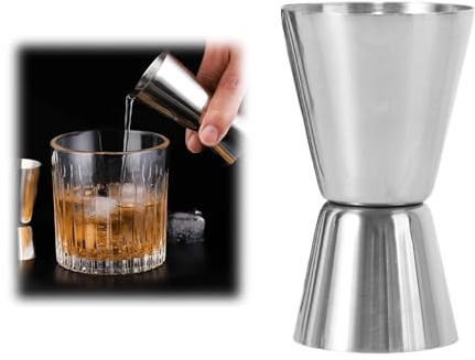 Cocktail Messbecher,Barmass Cocktailmessbeche,Cocktail Doppelmass