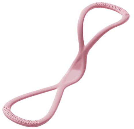 Banda de resistencia de yoga, bandas elásticas para ejercicio, cuerda de tracción de yoga, gimnasio, fitness, cuerda de 8 bandas elásticas para fitness, herramienta de entrenamiento muscular, expansor