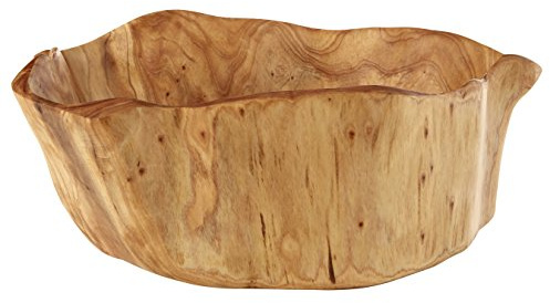 Premier Cuenco Kora, Madera de Cedro Natural, Grande, Large Bowl