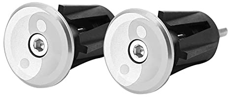 VGEBY1 Bike Handlebar Plugs, Aluminum Alloy Handlebar Grip End Plug Handle Bar Cap Stopper