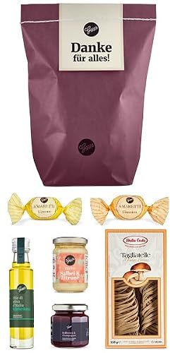 Gepp’s Feinkost Wundertüte Danke für Alles zum Muttertag I Muttertagsgeschenk für eine genussvolle Auszeit mit Köstlichkeiten I Geschenkidee für die Mutter