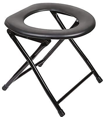 Kabxhueo Campingtoilette Faltbar Tragbare Camping Toilette Camping Toiletten Reisetoilette Camping WC Outdoor Camping Mobile Faltbare Toilettenstuhl für Camping, Reisen, Ausflüge, Stau