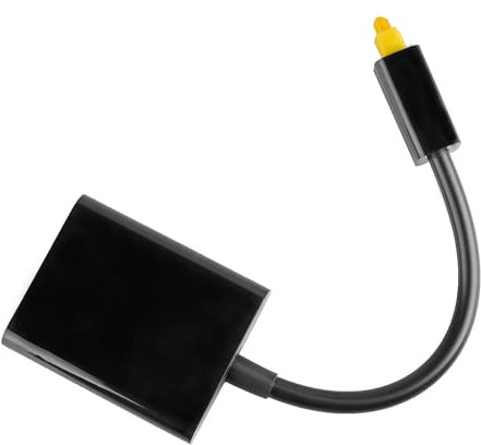 DAGIJIRD Digital Optical Audio Cable Splitter 1 in 2 Out Toslink Splitter Audio Splitter Cable for CD Player, DVD Player