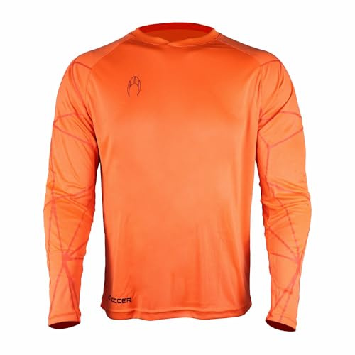 HO Soccer KONKISTA Orange Camiseta de Portero, Unisex niño, Naranja