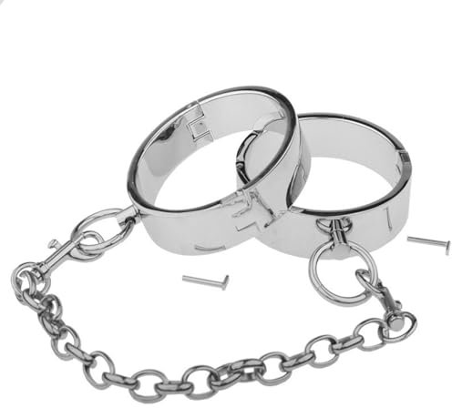 Handschellen für Sexspiele Handschellen Polizei Echt Stahl Profi Handcuffs für Männer Selfbondage BDSM Fesseln Handschellen für Bondage Handcuffs for Intime Fesseln für Frau Sex Bdsms Spielzeug Hart