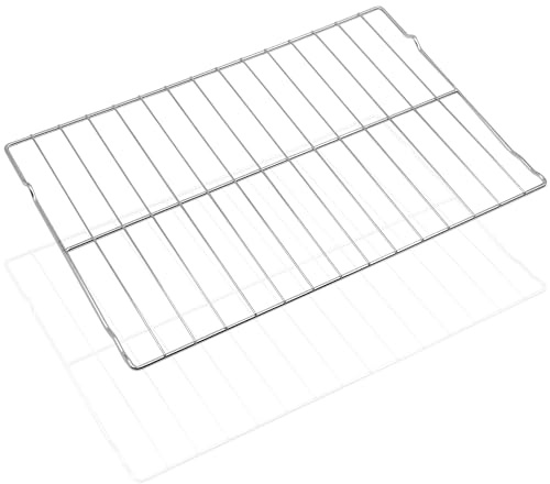 WB48X20249 Oven Rack Compatible with GE Stove Oven Parts Oven, 23.7 x 16 Inches, 304 Stainless Steel Oven Wire Rack Replacement for Hotpoint Stove Parts Oven Rack