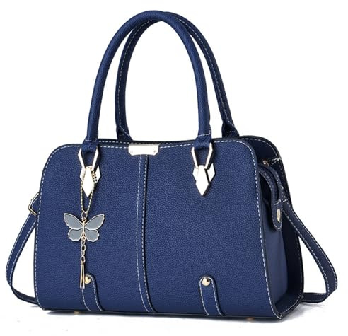 Shopper Tasche Damen Umhängetasche Damen Elegante Crossbody Bag Henkeltasche Korbtaschen Damenhandtasche Mittelgroß Umhängen Ausgefallene Handtaschen Work Leder Women Handbag Taschen Groß Handtasche