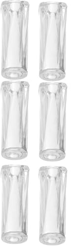 Holibanna 20 Piezas de Colgantes Transparentes de Plástico para Persianas de 34 Mm, Suministros para Cortinas Cordón, Accesorios de Recambio para Persianas y Tiradores Funcionales