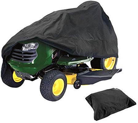 Outdoor Ride On Rasenmäher wasserdichte Schutzabdeckung UV-Schutz Riding Rasenmäherabdeckung für Aufsitz-Gartentraktor (S (66 x 24 x 45 Zoll))