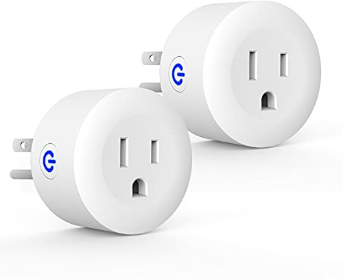 Smart Plug, ZigBee Switch Mini Smart Outlet Works with Alexa, Google Home, Echo (4th gen), Echo Plus (Gen 1 & 2), Echo Show 8/10, Smartthings 2015/2018,Works as a Range Extender, Hub Required, 2 Pack