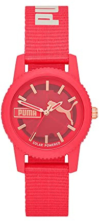 Puma Nylon Damenuhr Ultrafresh Dreizeiger