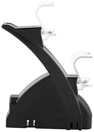 Charger for Ps4 Controller Charger for Ps4 Slim Pro Controller PVC Black USB Dual Charging Charger Docking Station Stand for Ps4 for Playstation 4 Slim Pro Controller