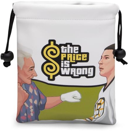 Golf-Wertsachen-Tasche, Leder-Tee-Tasche mit Kordelzug, Golfball-Handtasche, tragbare Balltasche, Golf-Zubehör für Männer und Frauen (Gilmore)
