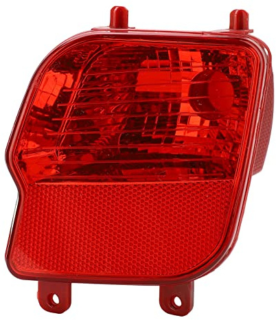 Feu antibrouillard arrière gauche 9811718480 compatible avec Citroën C5 Aircross (à partir de 2017) et Peugeot 4008 P84 (à partir de 2016), PC + ABS, installation facile