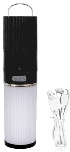 Luces de camping recargables, tira de batería de 2200 mah, diseño de gancho de 590,55 Linterna de camping con múltiples modos de iluminación Luces de camping impermeables y linternas para