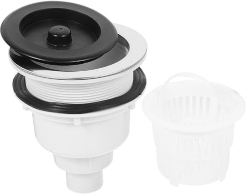 Baluue Ceramic Basin Hair Stopper Für Shampoo-betten Abflussstopfen Mit Abnehmbarem Edelstahlkorb Für Friseursalons Und Haarwaschbecken Installieren Langlebig Und Pflegeleicht