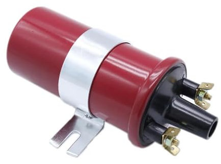 Zündmodul DLB105 Hochleistungs-Standard-12-V-Sportzündung Rote Spule Zündsystemteile Für Alle Motoren Mit Punkt Und Kondensator Stabzündspule