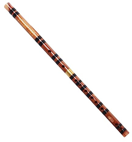 1 Stück C-dizi Holzflöte für Anfänger, Tragbar, Holz | Schülerflöte, 2 Stück Ausführung, Kupfer Simulationshörner, Leicht zu Halten, Chinesisches Instrument