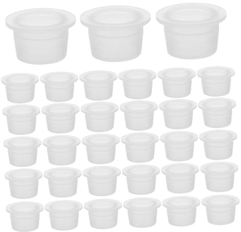 Veemoon 200pièces Flacons De Parfum Verre Bouchons De Bouteille Plastique Transparent Bouchon Intérieur Souple avec Joint Étanchéité pour Pots De Fleurs Bouteilles Et Tuyaux