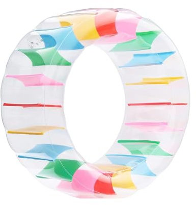 Inflatable Wheel | Rotating Water Carousel for Swimming Pools, Fun Portable Rolling Toys, Summer Water Games Non-Slip for Beach, Pool, Travel, Party