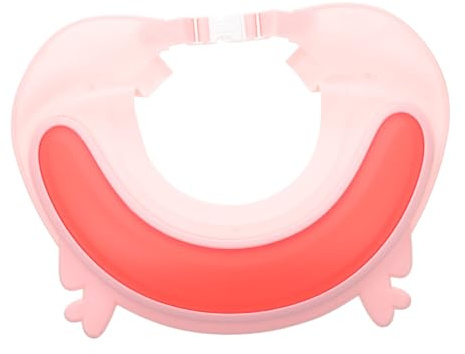 ZUNOXAZ Hair Washing Hat for Toddlers Plastic Bath Visor for Boys and Girls Comfortable No Peculiar Smell Baby Bath Hat for Hair Washing