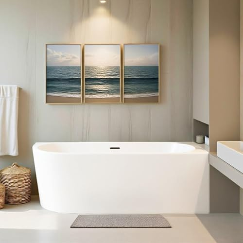 KOLMAN Freistehende Eckbadewanne Eckwanne Badewanne 160x75 cm ALVA Rechts, Ablaufgarnitur Click-Clack, Weiß, Exclusive, Modern