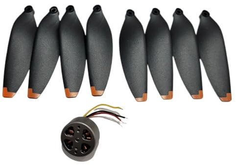 QWCOZSY Für S135 8K FPV Drohne: Bausatz mit Propellerblättern, bürstenlosem Motor und RC-Quadrocopter(Set 01)