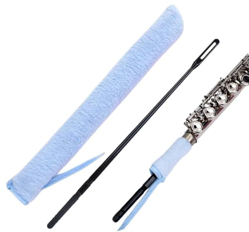 CEJAS 1 Pièce Nettoyeur pour Flûte à Bec – Baguette de Nettoyage avec Tige pour Cuivres, Trompette et Cornet – Outil d'Entretien Facile à Utiliser