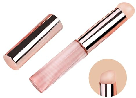 Pinceles aplicadores de esmalte de uñas de silicona para maquillaje de cabeza redonda, pinceles de arte de silicona degradado, aplicadores de esmalte de maquillaje para mujeres